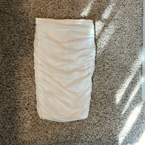 White Pencil Skirt, Oh Polly